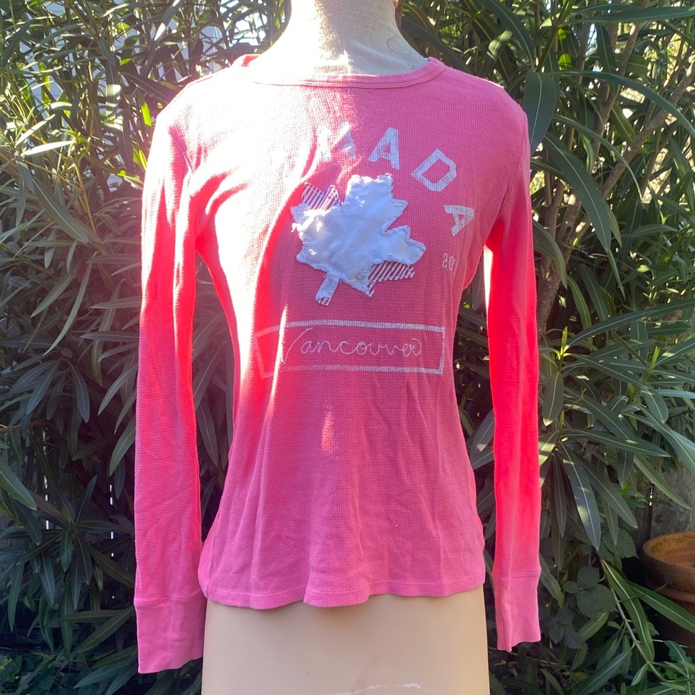 Old Navy Pink Long Sleeve Tee